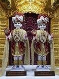 Parabrahma Bhagwan Shri Swaminarayan and Aksharbrahma Shri Gunatitanand Swami